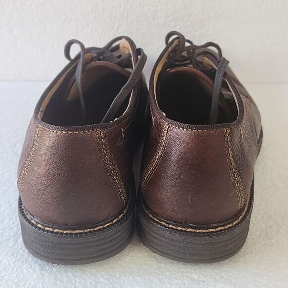 J.MURPHY by Johnston & Murphy Brown Leather Derby Dress Shoes - Classic Lace-Up main image 4